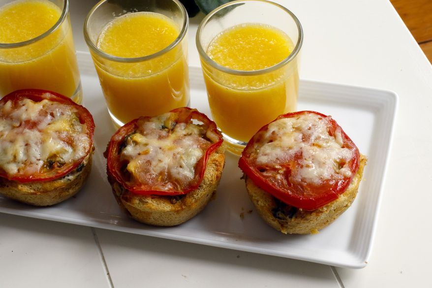 An overnight individual egg strata is shown April 4, 2016, in Concord, N.H. Federal regulations run through American life, touching on everything we consume, the air we breathe, the water we drink. (AP Photo/J.M. Hirsch, File)