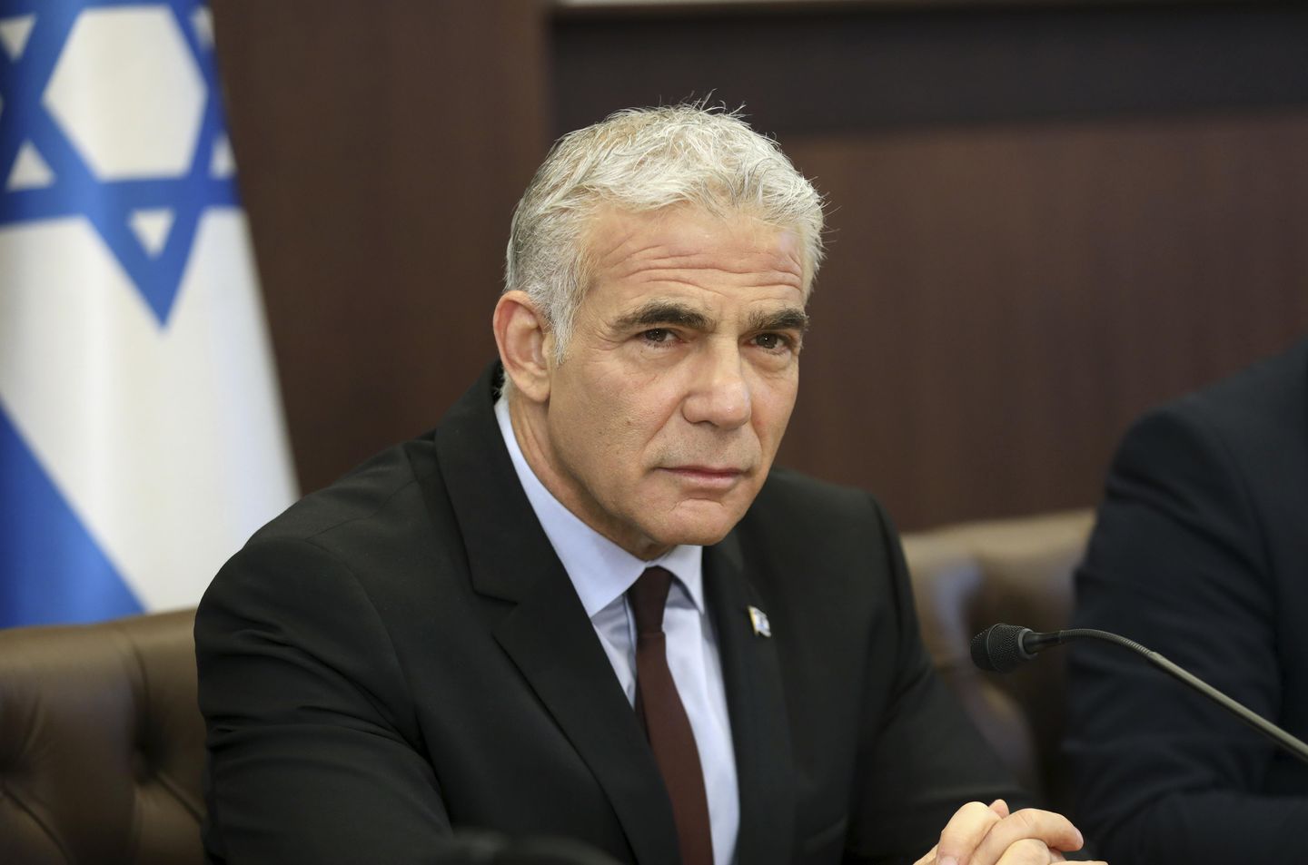 İsrail'in bekçisi Başbakan Yair Lapid ilk Kabine toplantısını yaptı