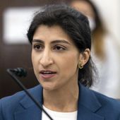 Lina Khan, nominee for Commissioner of the Federal Trade Commission, speaks during a Senate Committee on Commerce, Science, and Transportation confirmation hearing on Capitol Hill in Washington, April 21, 2021. The Supreme Court’s latest climate change ruling could dampen efforts by federal agencies to rein in the tech industry, which went largely unregulated for decades as the government tried to catch up to changes wrought by the internet. Under Chair Khan, the FTC also has widened the door to more actively writing new regulations in what critics say is a broader interpretation of the agency’s legal authority. (Graeme Jennings/Washington Examiner via AP, Pool, File)