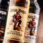POZNAN, POLAND - NOV 8, 2017: Originated on US Virgin Islands Captain Morgan is a brand of rum produced by Diageo, British multinational alcoholic beverages company headquartered in London (Shutterstock)