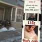 An abortion protester stands outside the Red River Valley Women&#39;s Clinic in Fargo, N.D., on Feb. 20, 2013. North Dakota&#39;s only abortion clinic filed a lawsuit Thursday, July 7, 2022, seeking to block enforcement of the state&#39;s trigger law banning abortion in the wake of the Supreme Court&#39;s reversal of Roe v. Wade. The Red River Women&#39;s Clinic argues that the state constitution protects the right to abortion. (AP Photo/Dave Kolpack, File)
