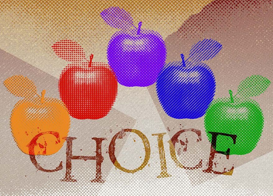 School Choice Expanded Illustration by Greg Groesch/The Washington Times