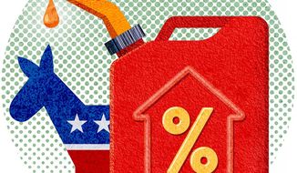 Democrats Gas (Energy) Tax Idea Illustration by Greg Groesch/The Washington Times