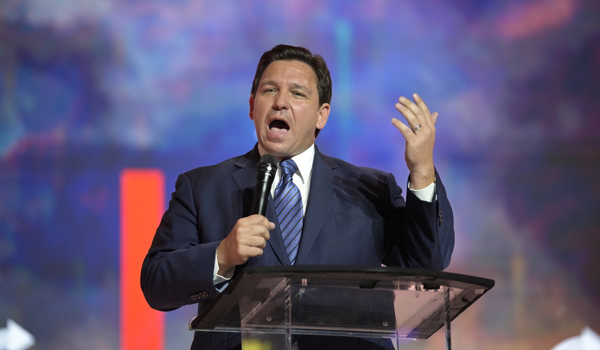Florida governor Ron DeSantis hits campaign trail for midterm candidates in battleground states