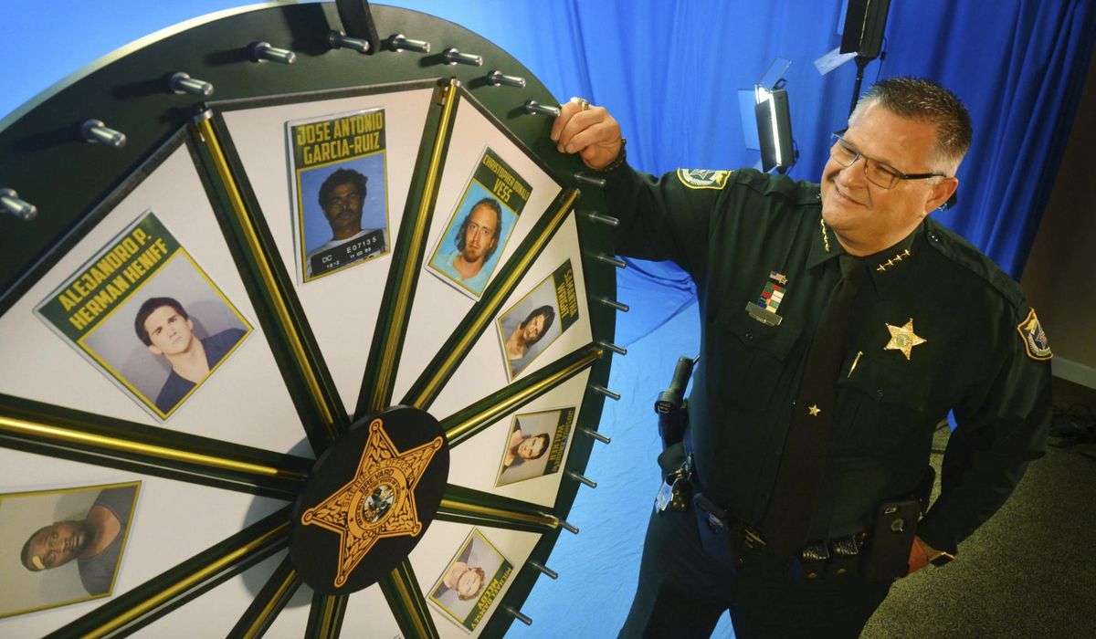 NextImg:Florida sheriff sued for wrongly including man on ‘Wheel of Fugitive’ game show
