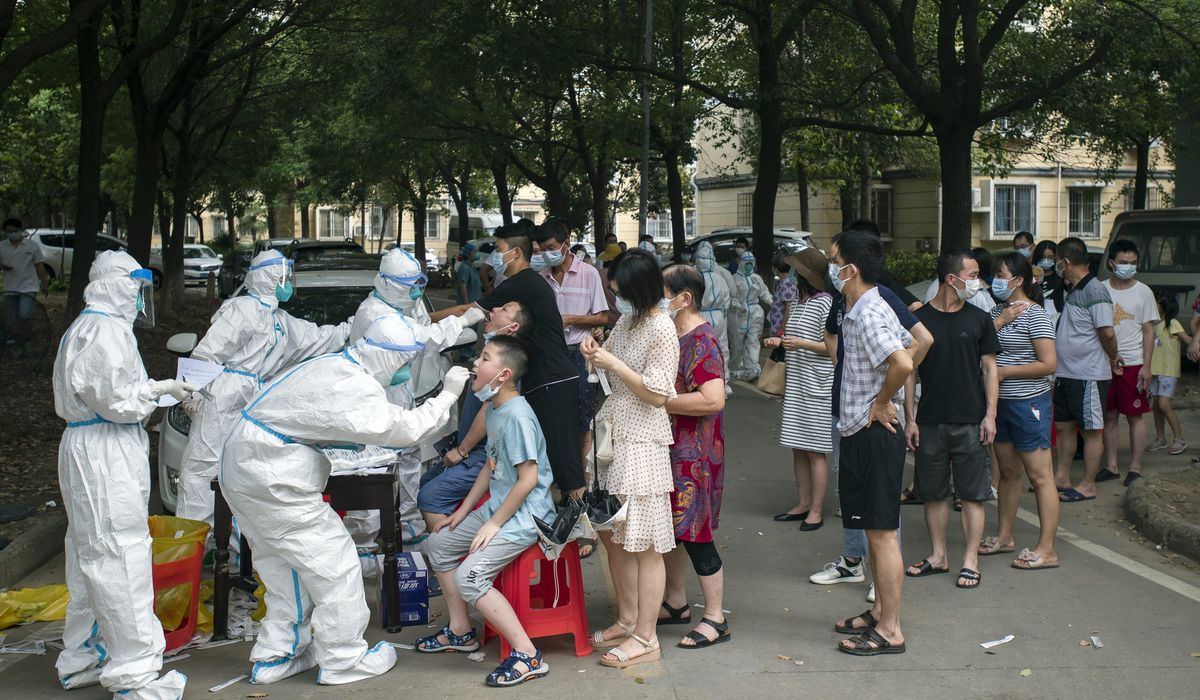 NextImg:Lawmakers press Pentagon watchdog on federal funds to COVID-linked Wuhan lab