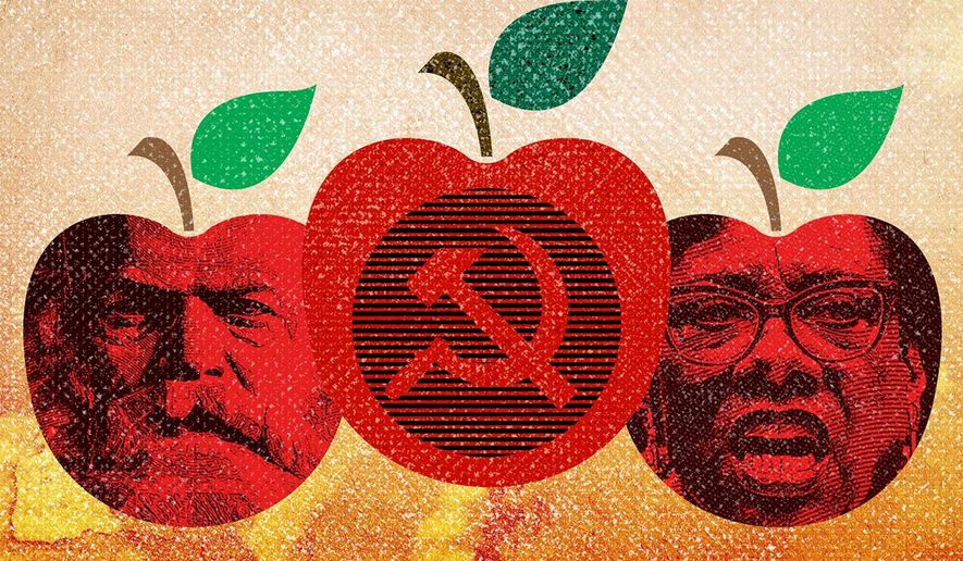 'Woke' indoctrination and community Communist schools schools Illustration by Greg Groesch/The Washington Times