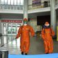 In this photo provided by the North Korean government, station staff disinfect the floor of Pyongyang station to curb the spread of coronavirus infection, in Pyongyang, North Korea on May 17, 2022. Independent journalists were not given access to cover the event depicted in this image distributed by the North Korean government. The content of this image is as provided and cannot be independently verified. Korean language watermark on image as provided by source reads: &amp;quot;KCNA&amp;quot; which is the abbreviation for Korean Central News Agency. (Korean Central News Agency/Korea News Service via AP, File)