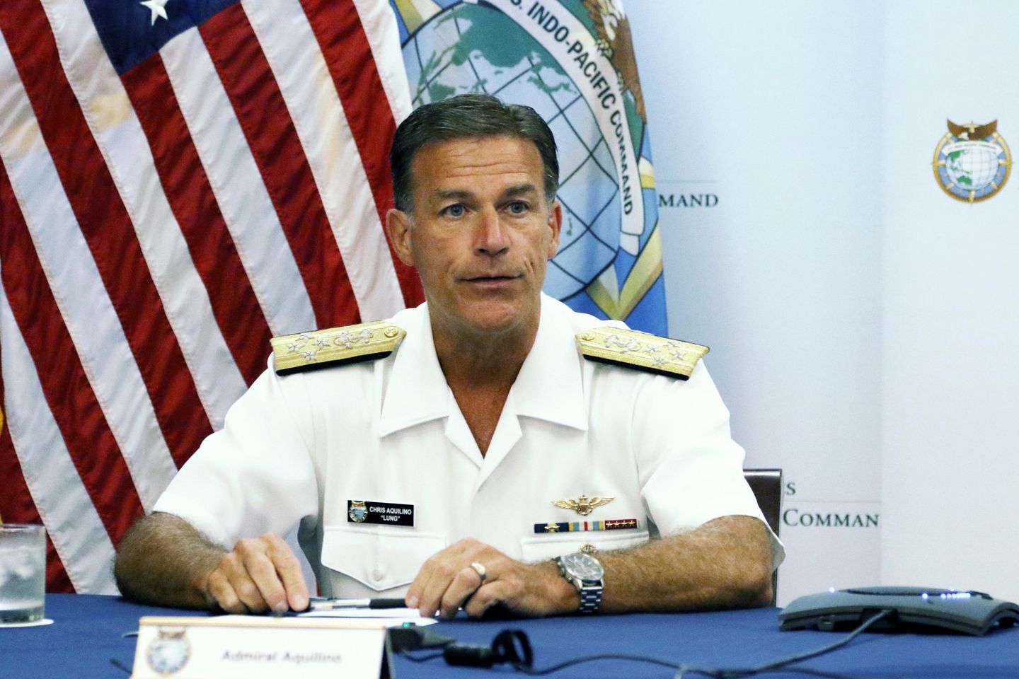 Chinese military commanders refuse talks with U.S. admiral