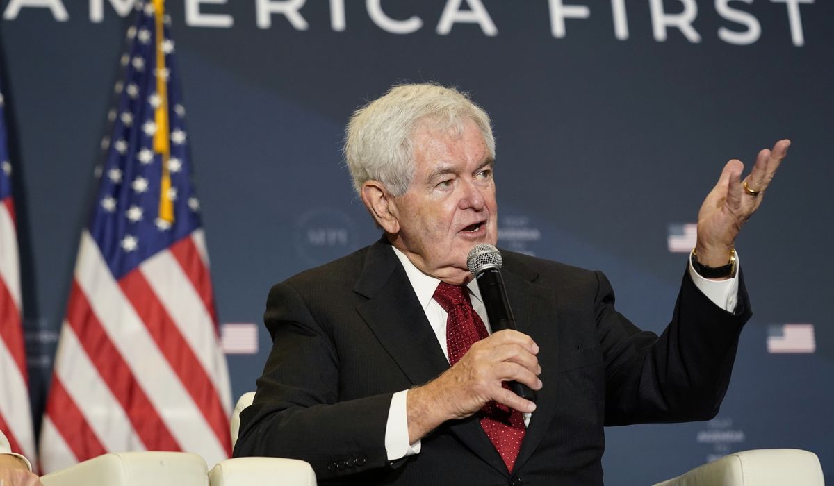 NextImg:Trump would not leave South Korea ‘undefended,’ former House Speaker Newt Gingrich says