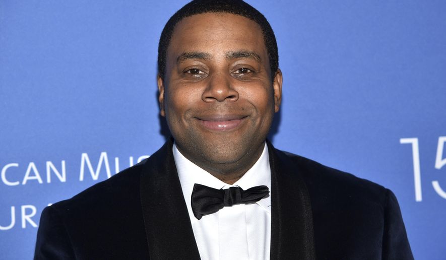 Actor-comedian Kenan Thompson appears at the American Museum of Natural History&#39;s 2019 Museum Gala on Nov. 21, 2019, in New York. Thompson will host the 74th Emmy® Awards scheduled for Monday, Sept. 12. (Photo by Evan Agostini/Invision/AP, File)