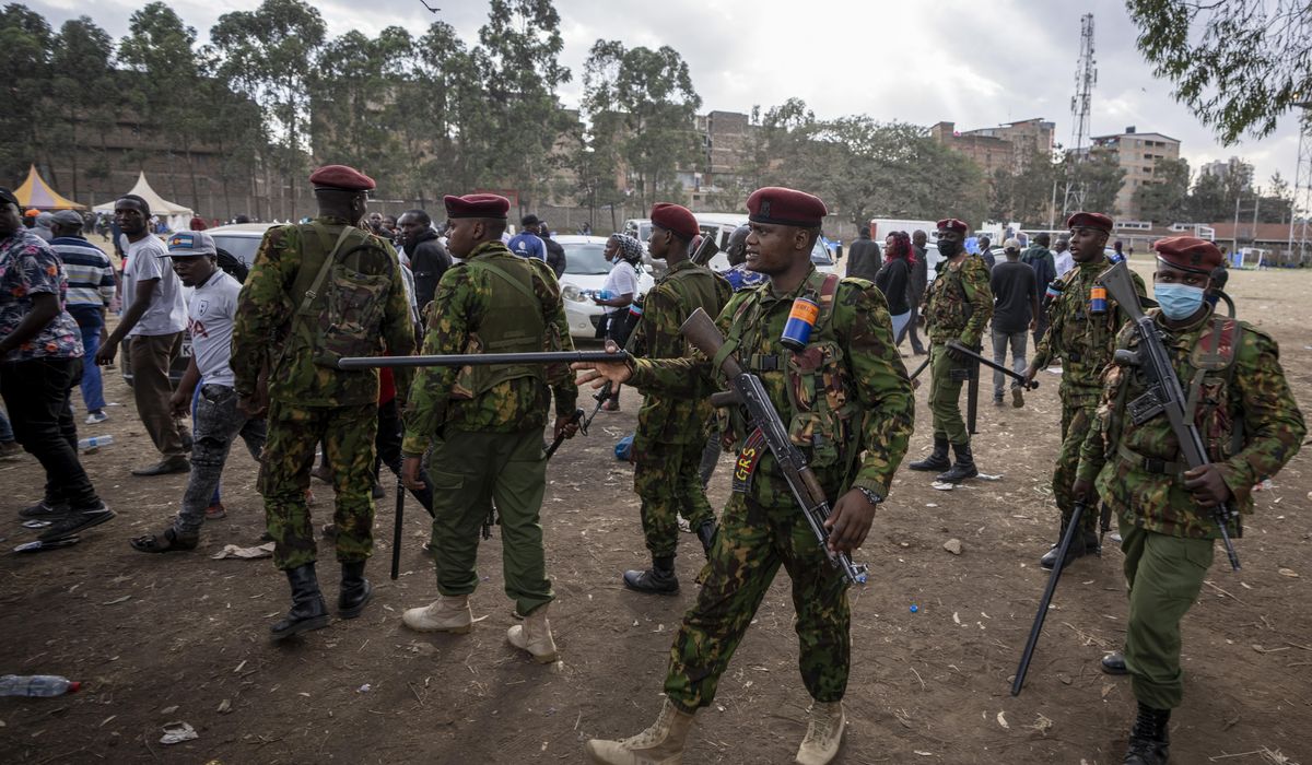NextImg:British soldier arrested in Kenya over what U.K. media report is a rape accusation