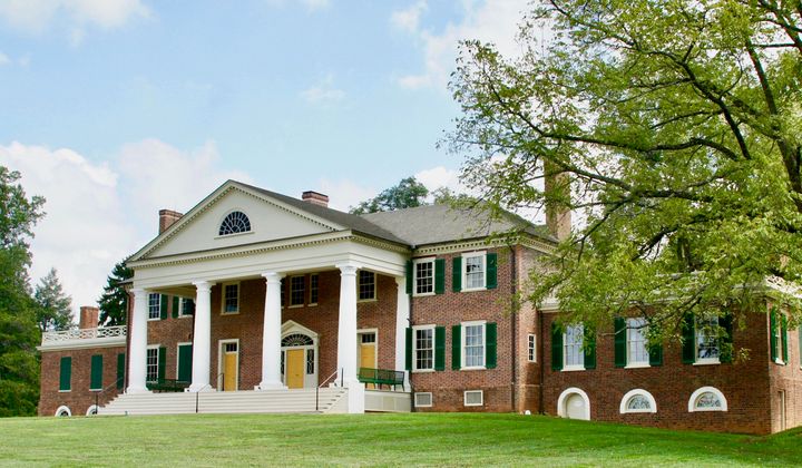 James Madison's Montpelier. File photo credit Rob Pauley via Shutterstock