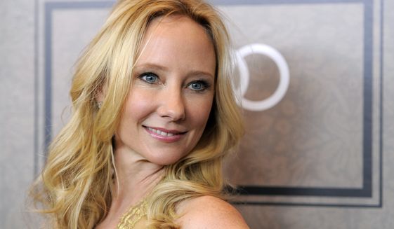 Actor Anne Heche poses at Variety&#39;s 4th annual Power of Women event in Beverly Hills, Calif., on Oct. 5, 2012. (Photo by Chris Pizzello/Invision/AP, File)