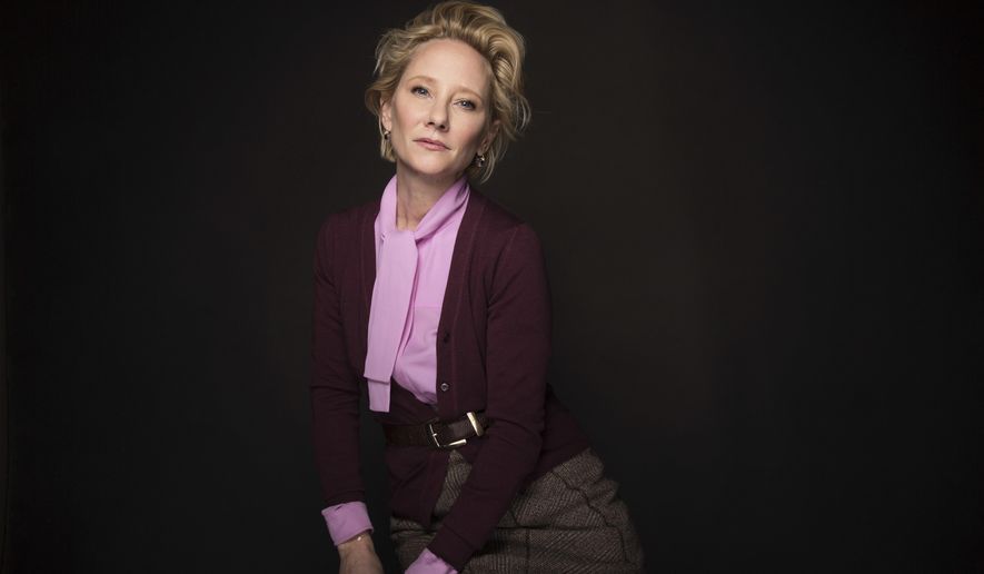 Actress Anne Heche poses for a portrait to promote the film &quot;The Last Word&quot; during the Sundance Film Festival in Park City, Utah on Jan. 23, 2017. (Photo by Taylor Jewell/Invision/AP, File)