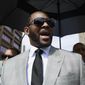 Musician R. Kelly leaves the Leighton Criminal Court building in Chicago on June 6, 2019. Kelly’s federal trial starts Monday in Chicago. (AP Photo/Amr Alfiky, File) **FILE**