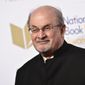 Salman Rushdie attends the 68th National Book Awards Ceremony and Benefit Dinner on Nov. 15, 2017, in New York. An Iranian government official denied on Monday, Aug. 15, 2022, that Tehran was involved in the assault on author Rushdie, in remarks that were the country&#39;s first public comments on the attack. (Photo by Evan Agostini/Invision/AP, File)