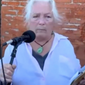 Julie Jaman, 80, spoke at a #LetJulieSwim press conference in Port Townsend, Washington, on Aug. 15, 2022. She was banned from the YMCA Mountain View pool after objecting to a transgender employee in the women&#39;s locker room. (Image courtesy Reduxx media)