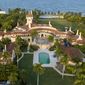 An aerial view of former President Donald Trump&#39;s Mar-a-Lago estate is seen, Aug. 10, 2022, in Palm Beach, Fla. (AP Photo/Steve Helber) **FILE**