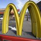 This is a McDonald&#x27;s restaurant in Pittsburgh on Saturday, April 23, 2022. (AP Photo/Gene J. Puskar, File)