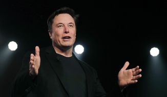 Tesla CEO Elon Musk speaks before unveiling the Model Y at Tesla&#39;s design studio in Hawthorne, Calif., March 14, 2019. Musk&#39;s legal team is demanding to hear from a whistleblowing former Twitter executive who could help bolster Musk&#39;s case for backing out of a $44 billion deal to buy the social media company. Twitter&#39;s former security chief Peiter Zatko received a subpoena on Saturday, Aug. 27, 2022, from Musk&#39;s team, according to Zatko&#39;s lawyer and court records. (AP Photo/Jae C. Hong) **FILE**