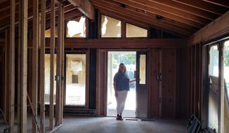 Kathy Roberts, executive director of the Life Choices Pregnancy Medical Center in Longmont, Colorado, is working to rebuild after the center was gutted following a firebombing June 25, 2022. (Photo by Valerie Richardson.)