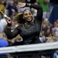 Serena Williams, of the United States, reacts after defeating Anett Kontaveit, of Estonia, during the second round of the U.S. Open tennis championships, Wednesday, Aug. 31, 2022, in New York. (AP Photo/Seth Wenig)