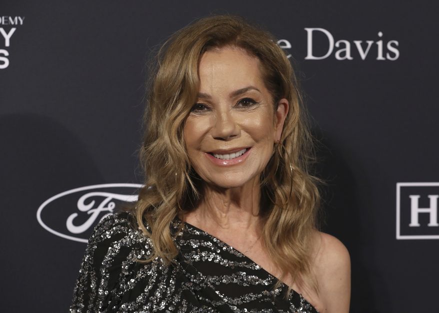 Kathie Lee Gifford arrives at the Pre-Grammy Gala And Salute To Industry Icons at the Beverly Hilton Hotel in Beverly Hills, Calif., on Saturday, Jan. 25, 2020. (Photo by Mark Von Holden/Invision/AP) **FILE**