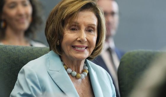 House Speaker Nancy Pelosi, California Democrat, has reportedly expressed interest in becoming U.S. ambassador to Italy if the midterm elections go badly for her party. (AP Photo/David Zalubowski)l