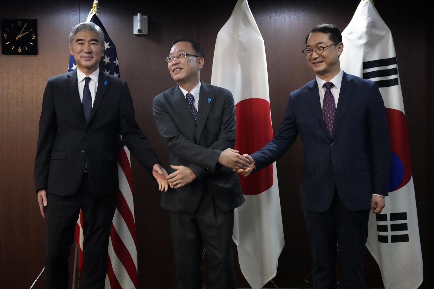 Japonya, ABD ve Güney Kore, Kuzey Kore tehdidine ortak yanıtı teyit etti