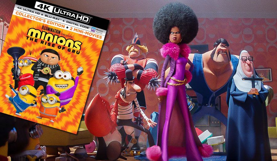 Reseña de la película 4K Ultra HD ‘Minions: The Rise of Gru — Edición de coleccionista’