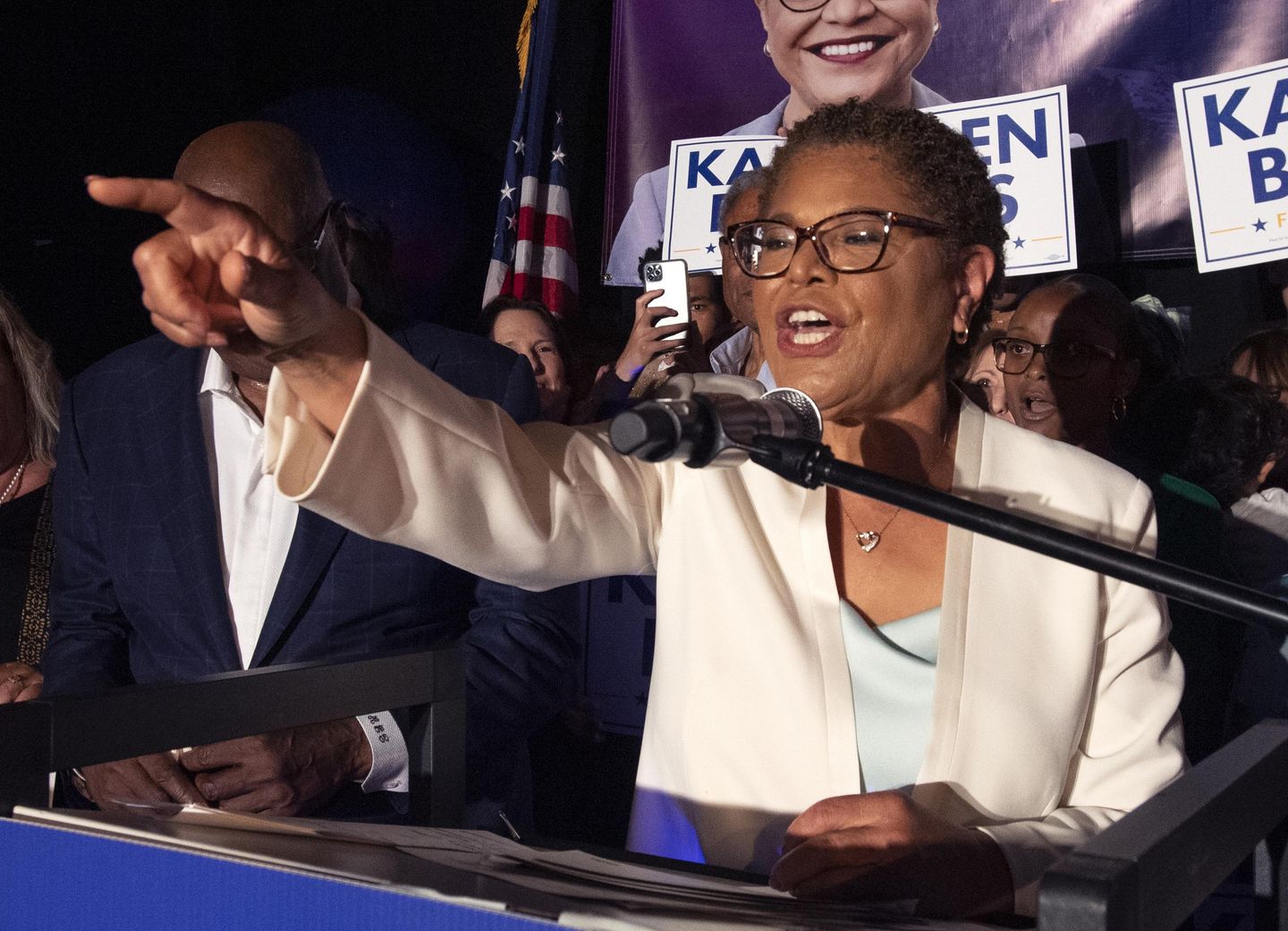 Two men charged for stealing guns from Rep. Karen Bass's Los Angeles home