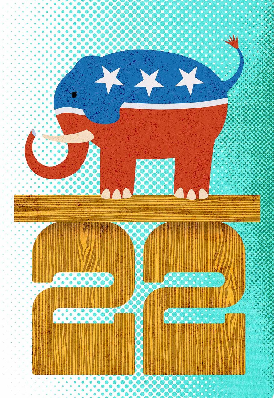 Republican (GOP) Platform for 2022 Illustration by Greg Groesch/The Washington Times