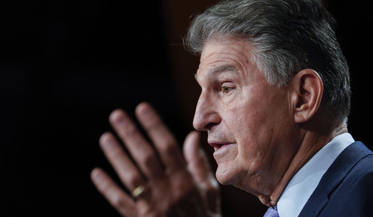 NextImg:Sen. Joe Manchin’s political future to remain in limbo ‘until the end of the year’