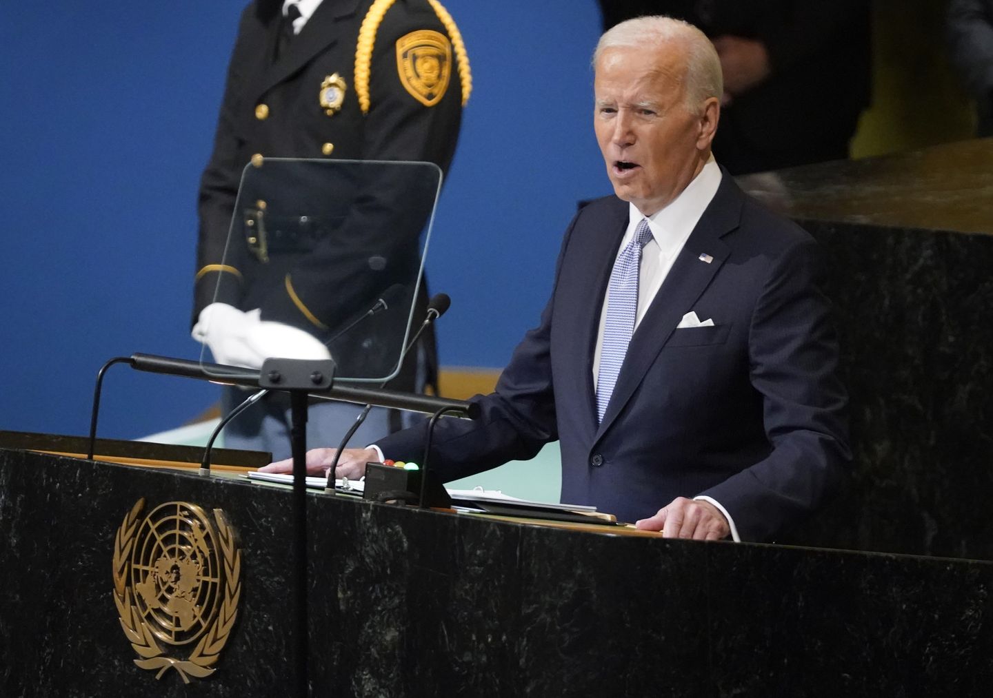 BM'de Biden, Moskova Ukrayna'ya yönelik saldırıyı tırmandırırken Rusya'yı çarptı