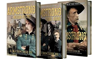 The Custer of the West series by Harry Crocker (book covers)