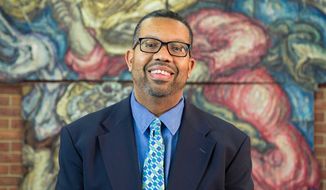 The Rev. F. Douglas Powe Jr., director of the Lewis Center for Church Leadership at Wesley Theological Seminary in the District, said he is excited about the opportunity of using a $5 million grant from the Lilly Endowment “to connect with underserved communities.” (Photo courtesy of Wesley Theological Seminary)