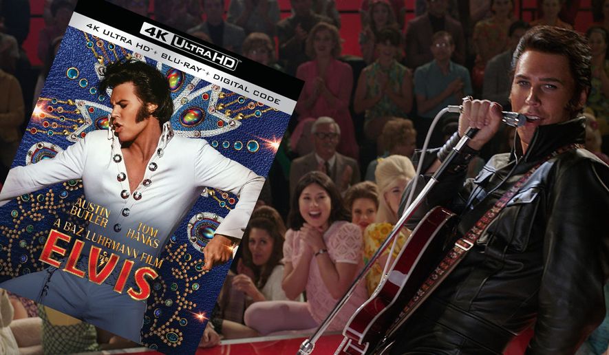 Austin Butler stars in &quot;Elvis,&quot; now available in the 4K Ultra HD disk format from Warner Bros. Home Entertainment.