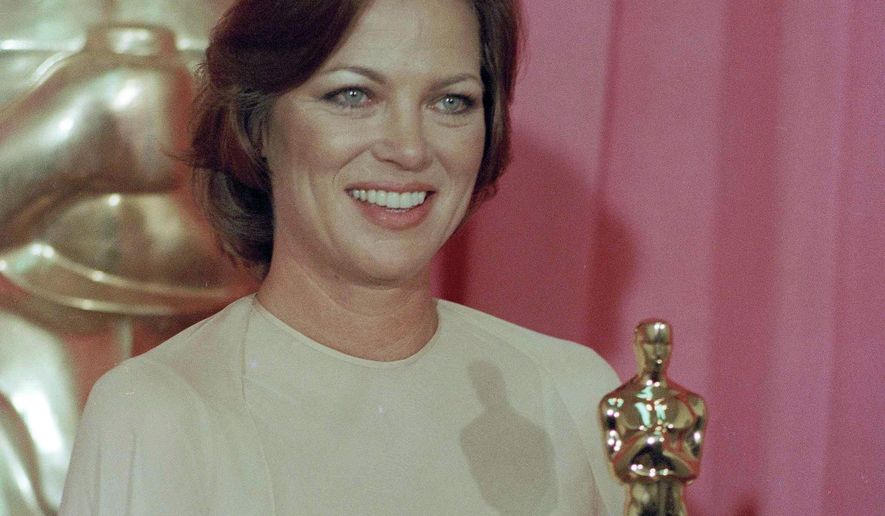 Louise Fletcher holds the Academy Award she won for her leading role in &amp;quot;One Flew Over The Cuckoo&#39;s Nest&amp;quot; in Los Angeles, March 30, 1976. Fletcher, a late-blooming star whose riveting performance as the cruel and calculating Nurse Ratched in “One Flew Over the Cuckoo&#39;s Nest” set a new standard for screen villains and won her an Academy Award, died Friday, Sept. 23, 2022, at age 88. (AP Photo/File)