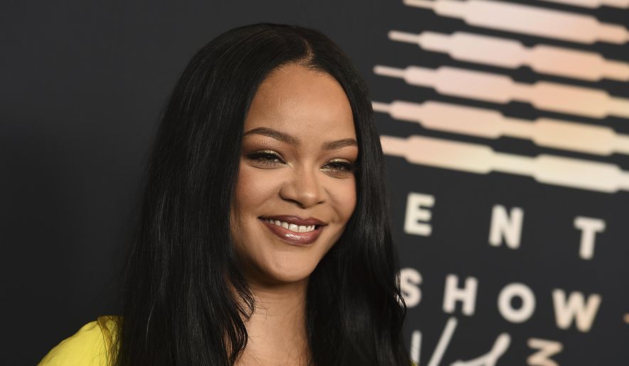Rihanna attends an event for her lingerie line Savage X Fenty at the Westin Bonaventure Hotel in Los Angeles on Aug. 28, 2021. Rihanna is set to star in the Super Bowl in February 2023, the NFL announced Sunday, Sept. 25, 2022. (Photo by Jordan Strauss/Invision/AP, File)