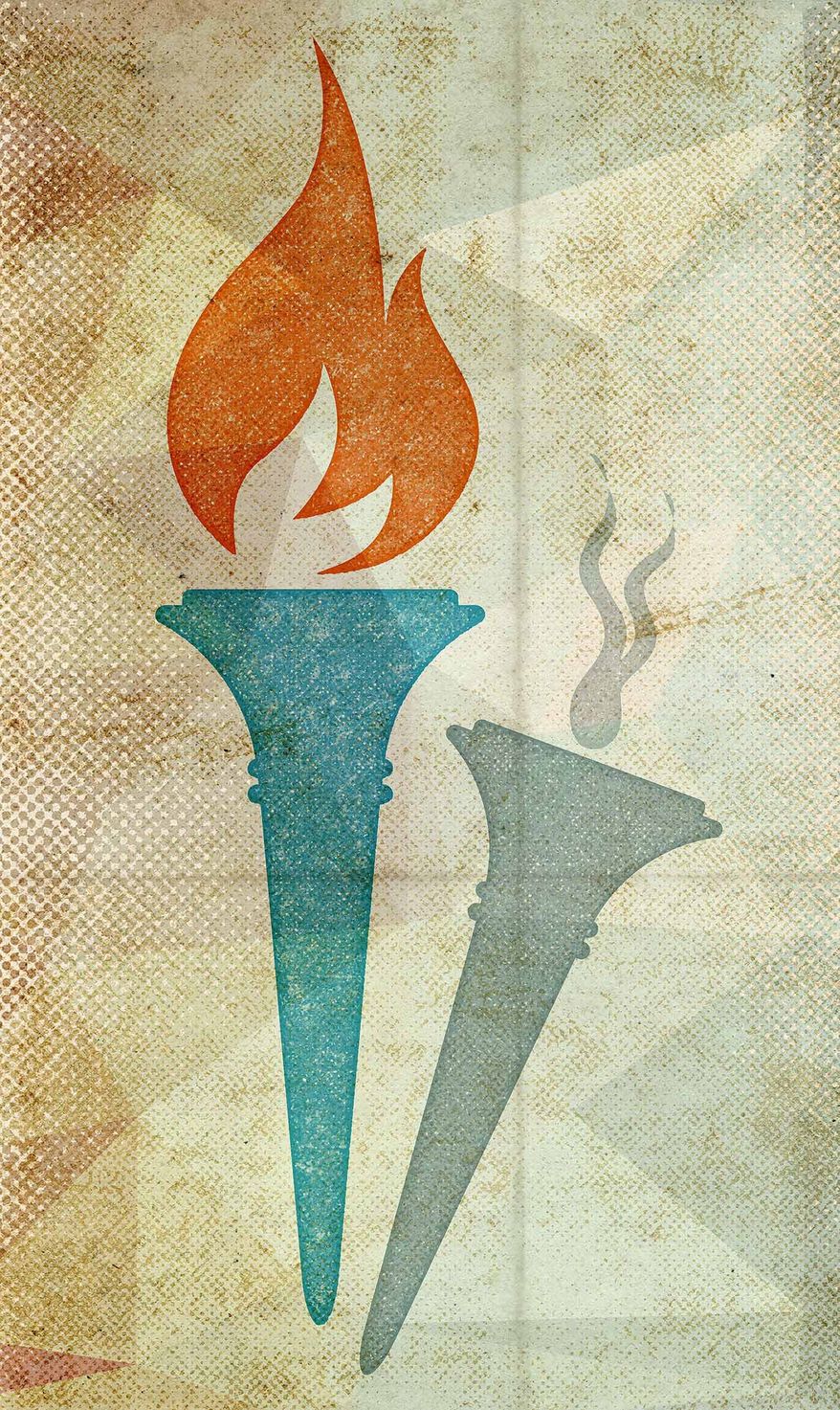 House Freedom Caucus Torch Illustration by Greg Groesch/The Washington Times