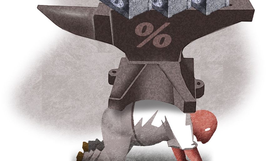 Voting for the economy in this year&#x27;s midterms illustration by The Washington Times