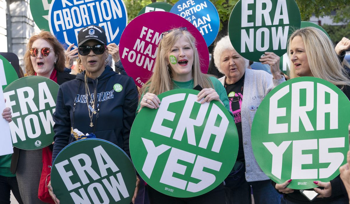 NextImg:Equal Rights Amendment stumbles in court and on Capitol Hill