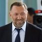 Russian metals magnate Oleg Deripaska attends a meeting of Russian President Vladimir Putin and Turkish President Recep Tayyip Erdogan, outside St. Petersburg, Russia, Aug. 9, 2016. Deripaska, a Russian billionaire, was criminally charged in New York with violating U.S. sanctions in an indictment unsealed Thursday, Sept. 29, 2022, that also charges three others. (AP Photo/Alexander Zemlianichenko, File)