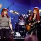 Naomi Judd, left, and Wynonna Judd, of The Judds, perform at the &amp;quot;Girls&#39; Night Out: Superstar Women of Country,&amp;quot; in Las Vegas, April 4, 2011. Fans will have a chance to say goodbye to Naomi Judd, the late matriarch of the Grammy-winning country duo The Judds, on a tour starting Friday. Wynonna Judd will helm the 11-city tour. (AP Photo/Julie Jacobson, File)