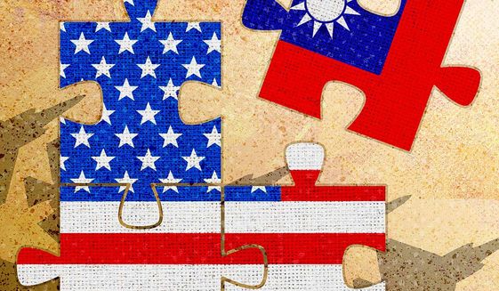 Biden Ignoring Taiwan Illustration by Greg Groesch/The Washington Times