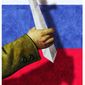 Illustration on Russian army ineptitude by Alexander Hunter/The Washington Times