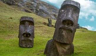 Moai standing in Easter Island, Chile - South America. File photo credit: ESB Professional via Shutterstock.