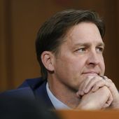 Sen. Ben Sasse, R-Neb., listens during a confirmation hearing for Supreme Court nominee Ketanji Brown Jackson before the Senate Judiciary Committee on Capitol Hill in Washington, Wednesday, March 23, 2022. (AP Photo/Alex Brandon, File)