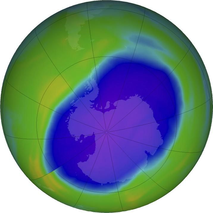 Ozon deliği bu yıl büyüyor, ancak genel olarak hala küçülüyor